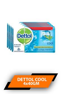 Dettol Cool Soap Set 4x40gm
